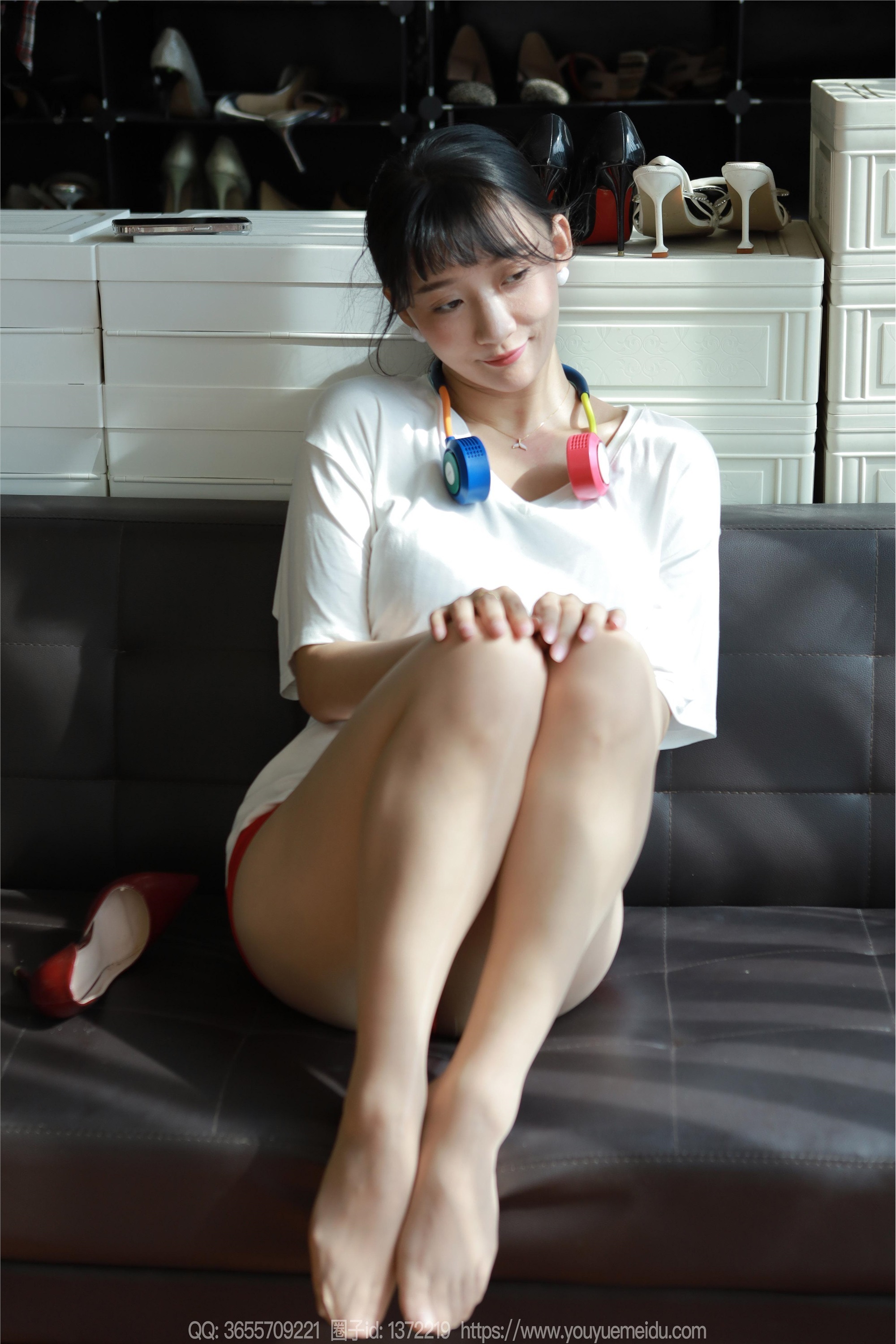 IESS异思趣向  2024.08.20 丝享家 1826 秋秋《白T红裙》